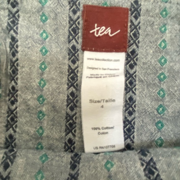 Chambray embroidered dress - Picture 5 of 7